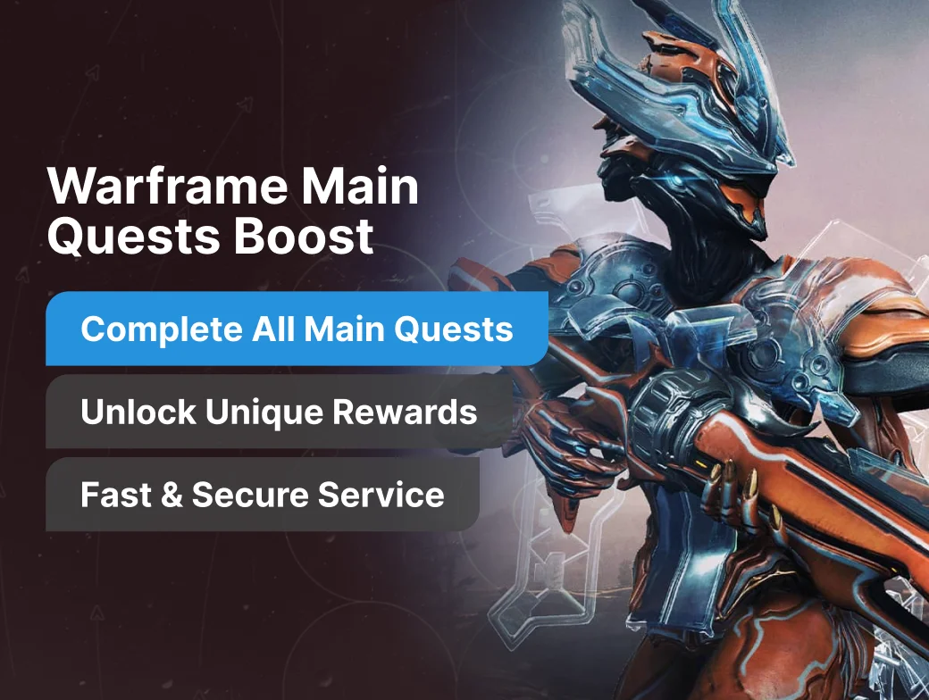 Warframe Main Quests Completion Boost